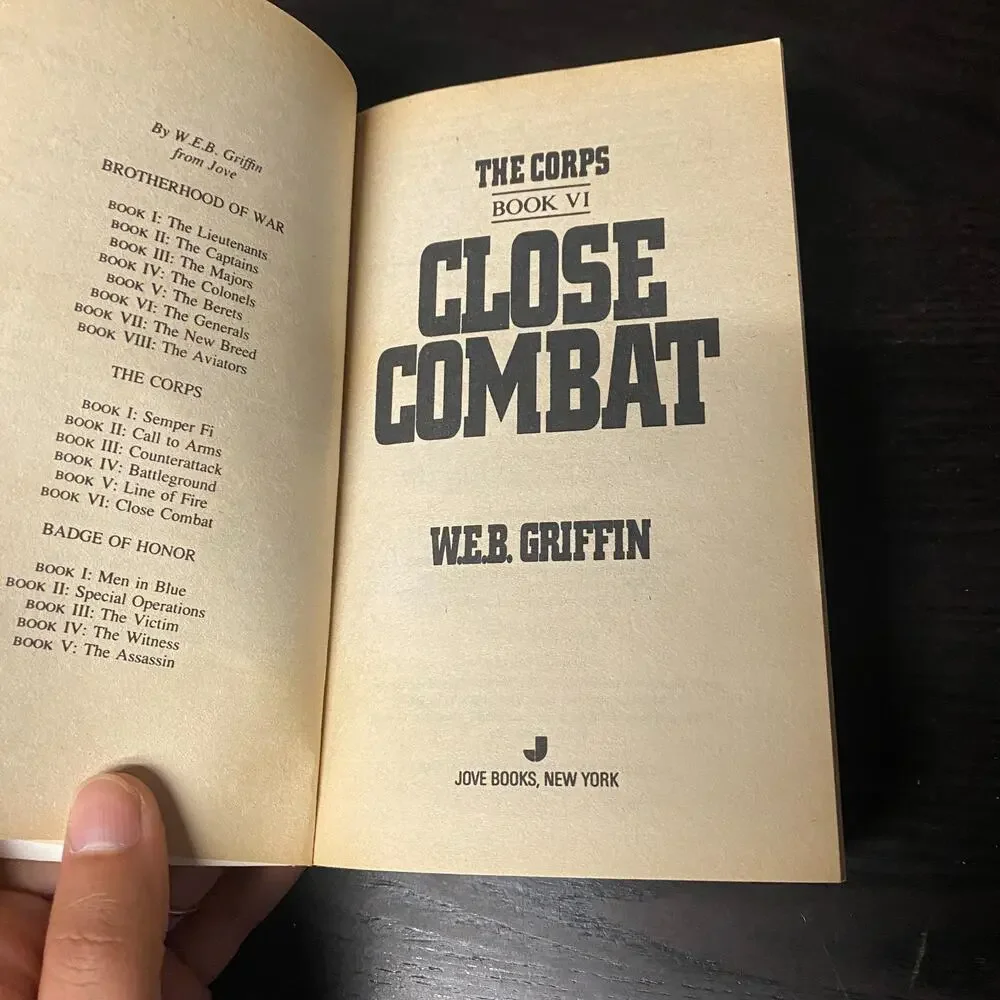 Close Combat by W. E. B. Griffin (1993, Mass Market)